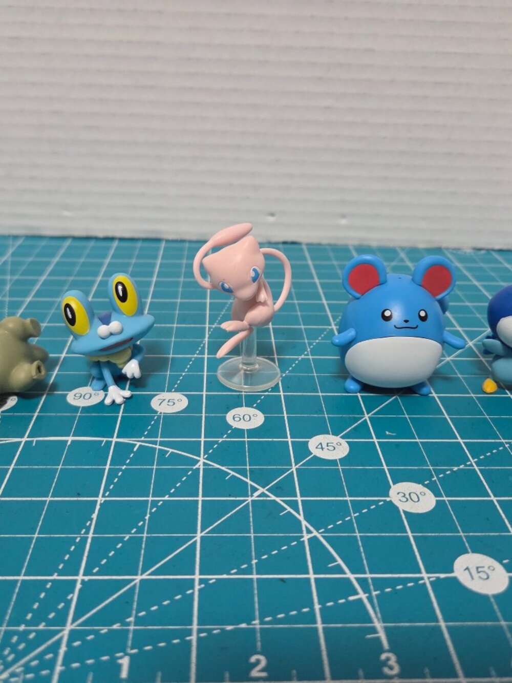 Pokemon Figures Jakks Modern Lot of 5 - Mew Marill Piplup Froakie